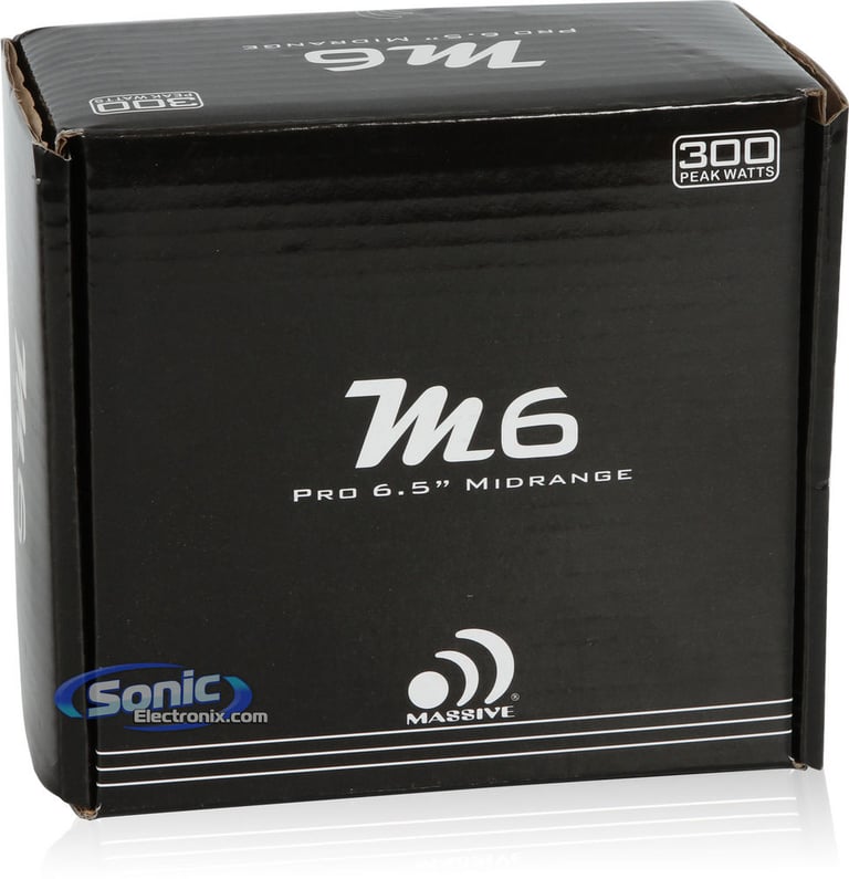 Massive Audio M6 (Sold Individually) (Open Box, Great) Image 3