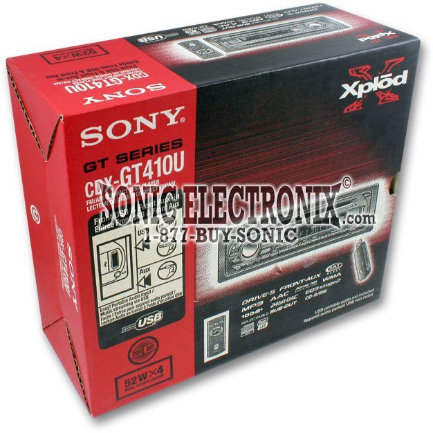 Sony CDX-GT410U Image 6