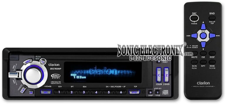 Clarion DXZ765MP Image 1