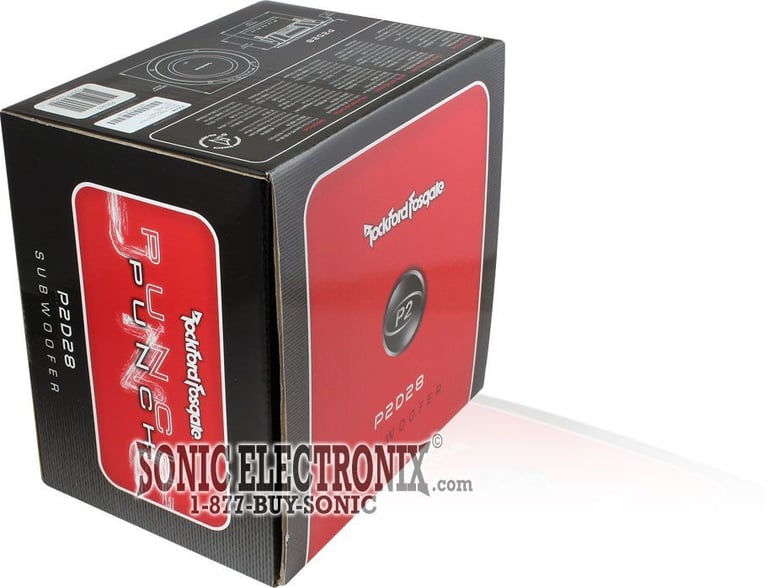 Rockford Fosgate Punch P2D28 (09P2D28) Image 4