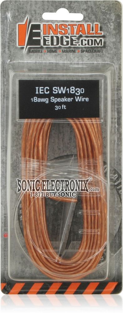 Installer's Edge 18 Gauge Speaker Wire IEC-SW1830 Image 2