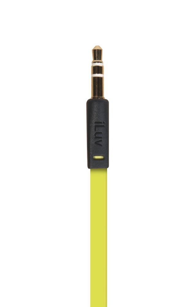 iLuv iEP334GRNN Neon Sound In-Ear Headphones/Earphones (Green/Black) Image 3