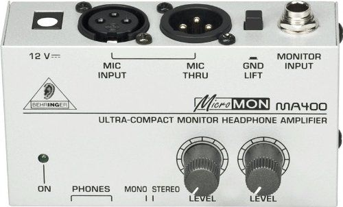 Behringer MICROMON MA400 Monitor Headphone Amplifier Image 2