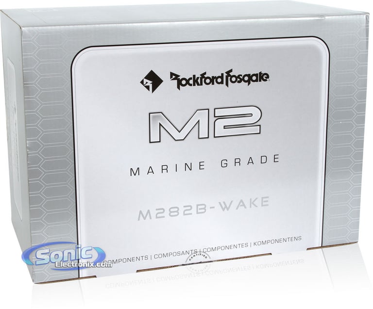 Rockford Fosgate M282B-WAKE Marine Tower Speakers Image 9
