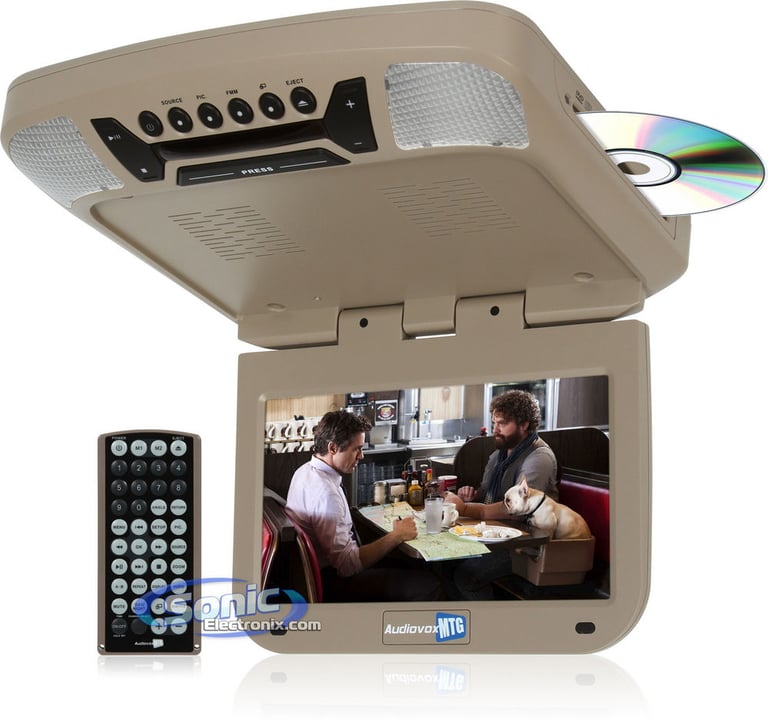 Audiovox AVXMTG9SA (Shale) Flip Down Screen w/ DVD Player Image 1