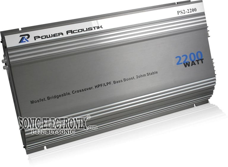 Power Acoustik PS2-2200 Image 1