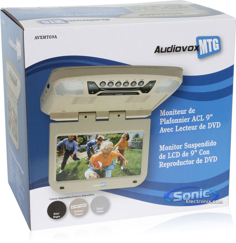 Audiovox AVXMTG9SA (Shale) Flip Down Screen w/ DVD Player Image 12