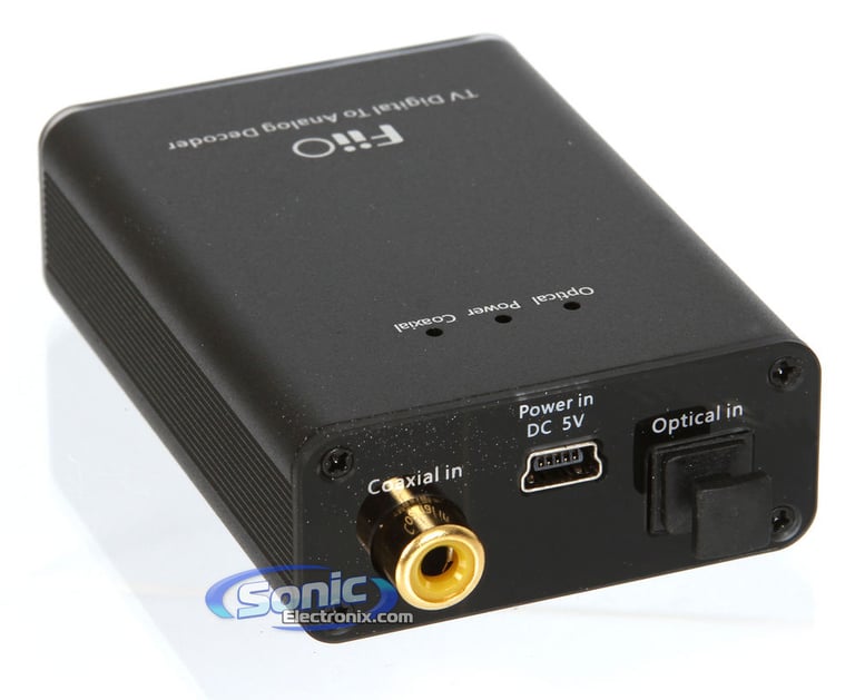 FiiO D07 (D07K) Advanced TV Digital to Analog Converter Image 2