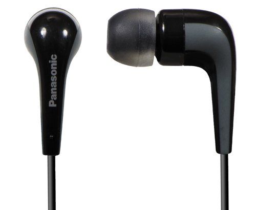 Panasonic RPHJE140K (RP-HJE140-K) In-Ear Headphone/Earbuds - Black Image 1