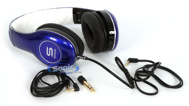 SOUL Electronics (SL150BU) Professional Blue Headphones Image 2
