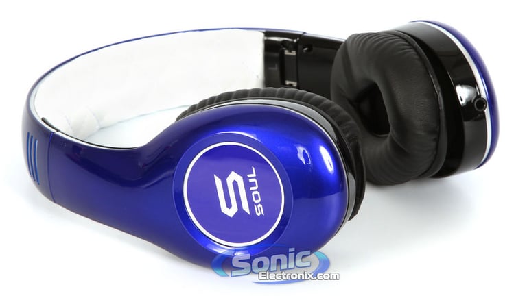 SOUL Electronics (SL150BU) Professional Blue Headphones Image 3