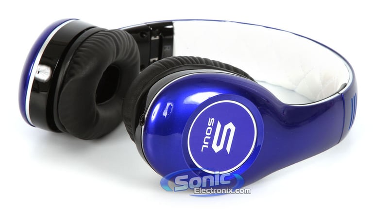 SOUL Electronics (SL150BU) Professional Blue Headphones Image 4