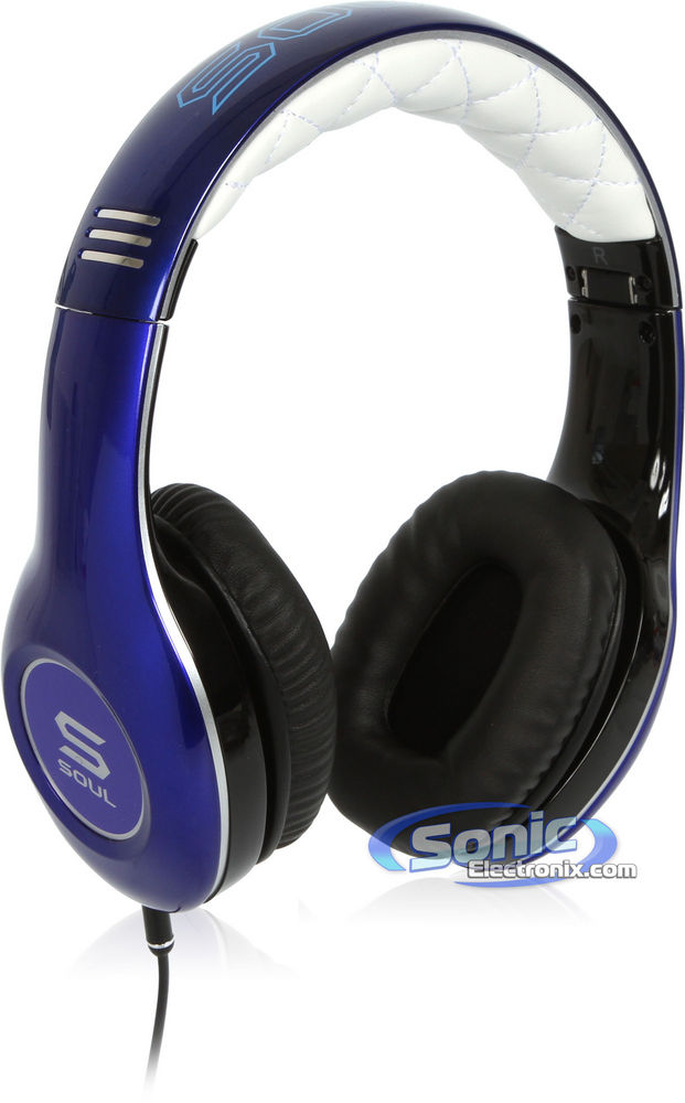 SOUL Electronics (SL150BU) Professional Blue Headphones Image 1