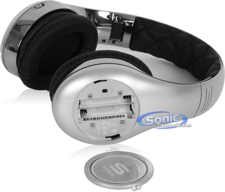 SOUL Electronics SL300MS Noise Canceling Headphones (Matte Silver) Image 5