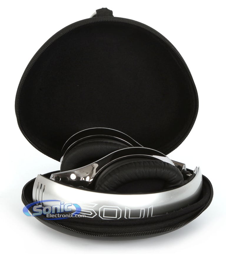 SOUL Electronics SL300MS Noise Canceling Headphones (Matte Silver) Image 10