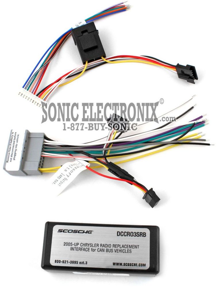 Scosche CR03SR (CR03SRB / DCCR03SRB) Image 1