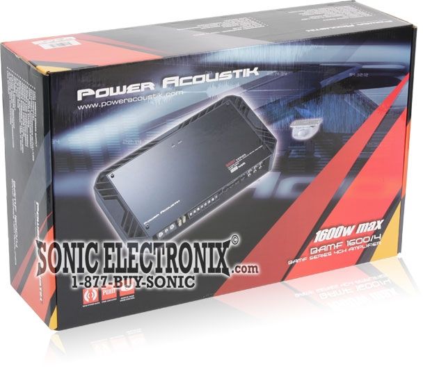 Power Acoustik BAMF-1600/4 (BAMF1600/4) R/B Image 3