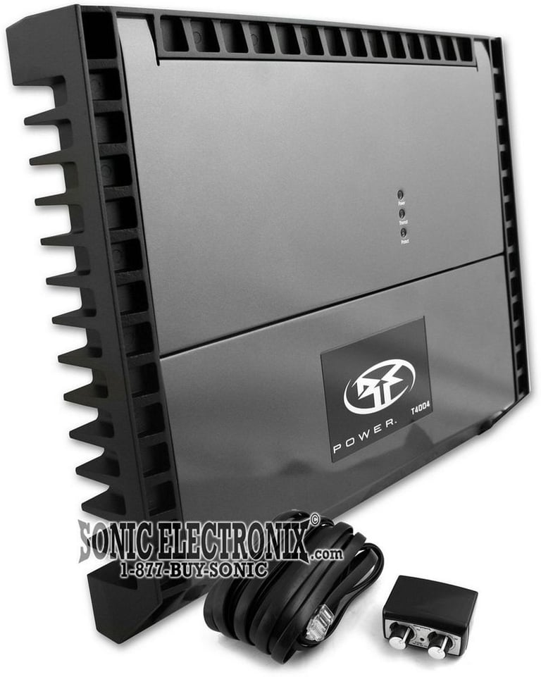 Rockford Fosgate Power T4004 (Silver/ Red Box) Image 1