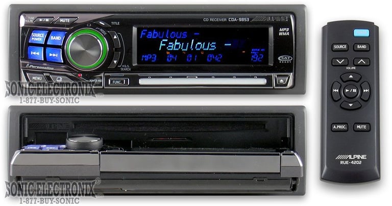 Alpine CDA-9853 Image 1