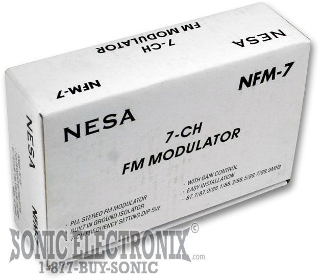 NESA Vision NFM-7 PLL FM Stereo Modulator Image 2