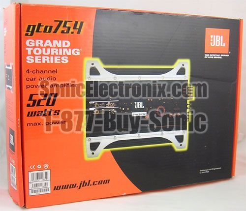 JBL GTO75.4 520 Watts 4 Channel Image 4