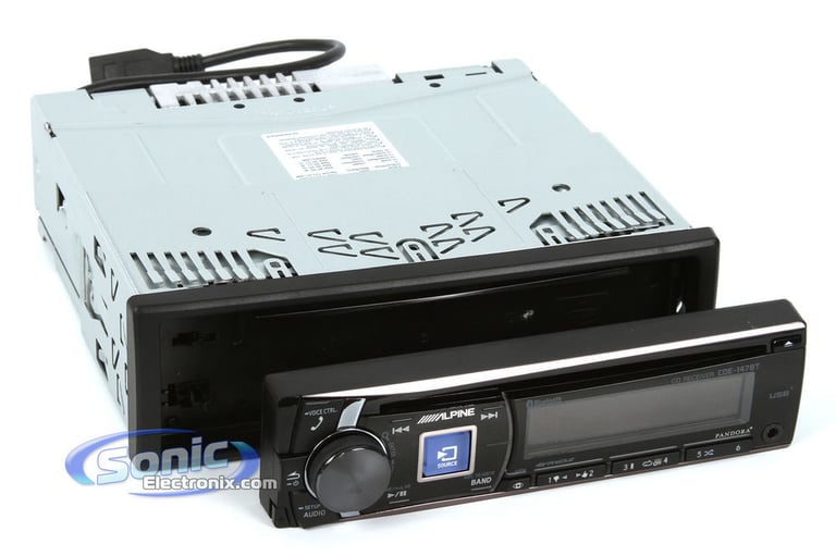 Alpine CDE-147BT R/B Image 2