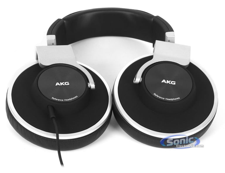 AKG K551 (K 551 SLV) Reference-Class Closed Back Headphones - Silver (Open Box) Image 5