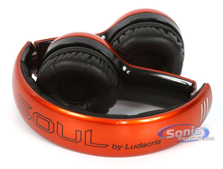 SOUL Electronics On-Ear Headphones (SL100BO) - Orange Image 5