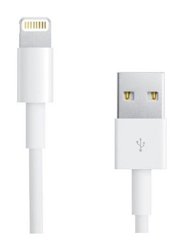 RCA AH750R White iPhone 5 Lightning Sync and Charge Cable (3-Feet) Image 1