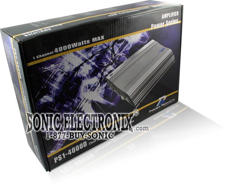 Open Box Power Acoustik PS1-4000D Image 6
