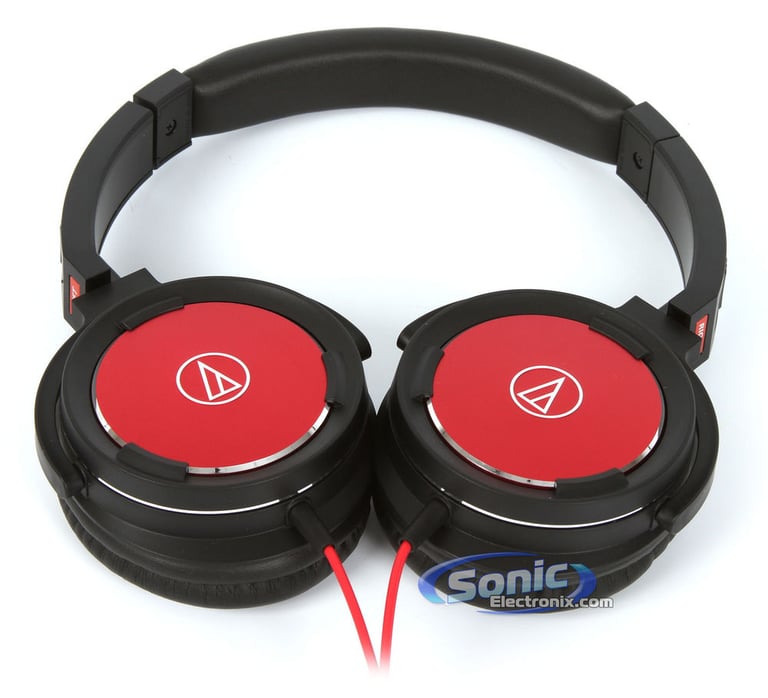 Audio Technica ATH-WS55BRD - Black/Red Open Box Image 6