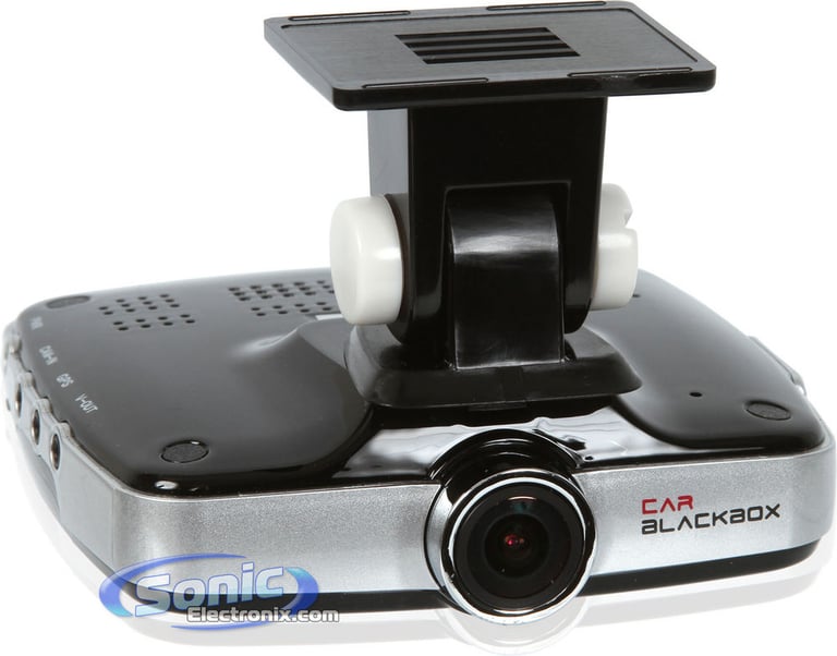 In Car Dash-Cam Blackbox Camera DVR Recorder w/LCD Flip Down Monitor Image 2