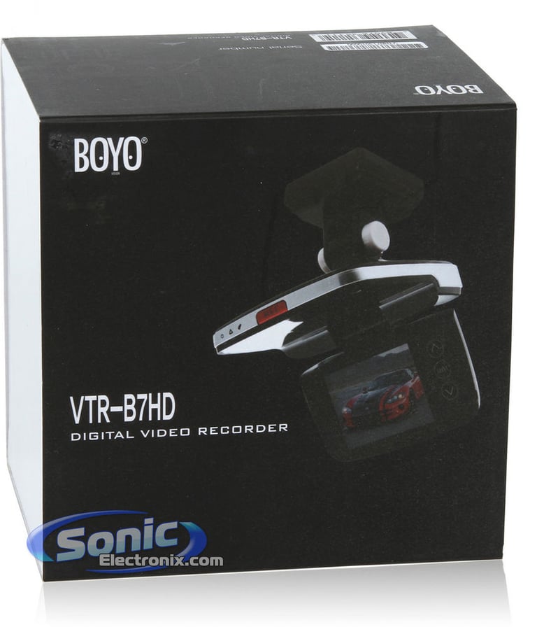 In Car Dash-Cam Blackbox Camera DVR Recorder w/LCD Flip Down Monitor Image 12