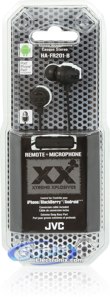 JVC Xtreme Xplosives HA-FR201B - Black Image 7