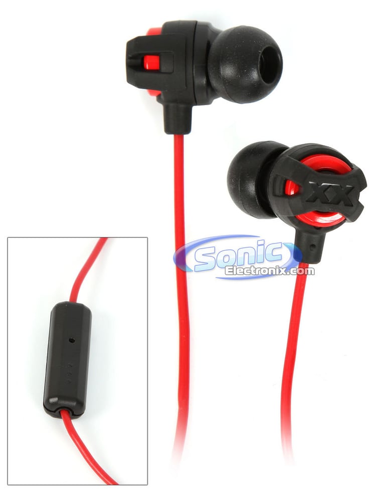 JVC Xtreme Xplosives HA-FR201R - Red Image 1