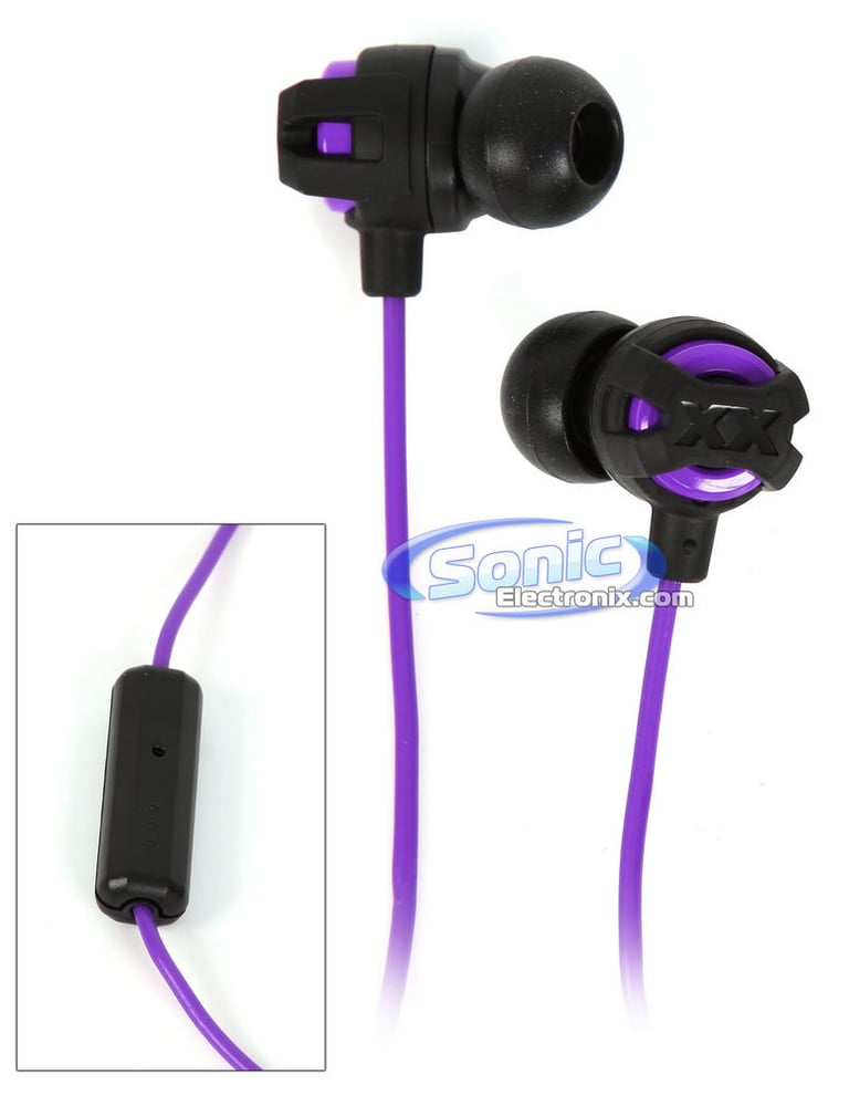 JVC Xtreme Xplosives HA-FR201V - Violet Purple Image 1