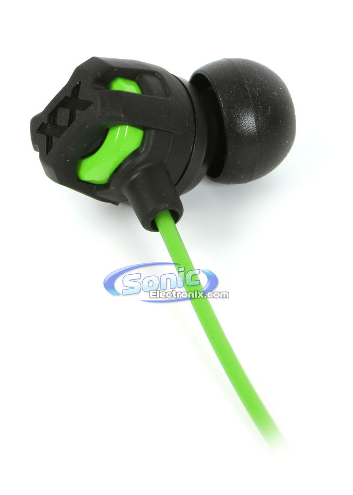 JVC HA-FX101G Xtreme Xplosives Earbuds XX In-Ear Headphones (Green) Image 4
