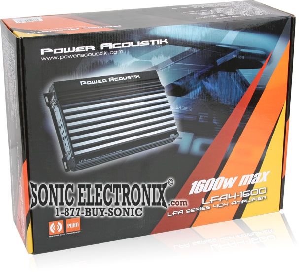 Power Acoustik LFA4-1600 R/B Image 4