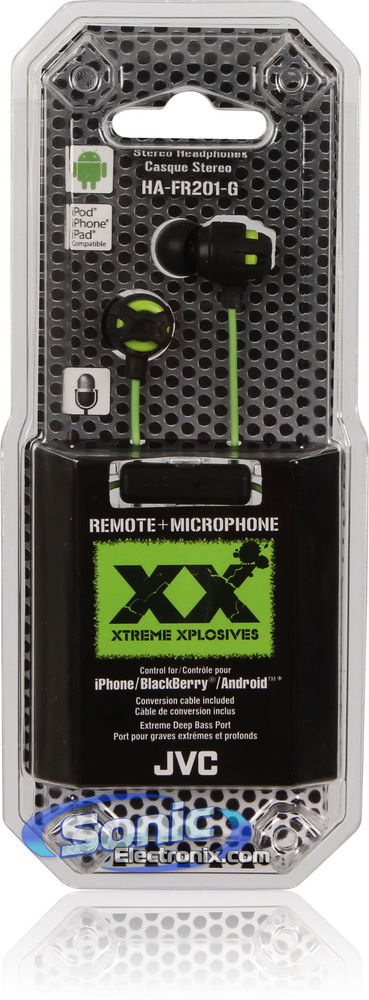 JVC Xtreme Xplosives HA-FR201G - Green Image 7