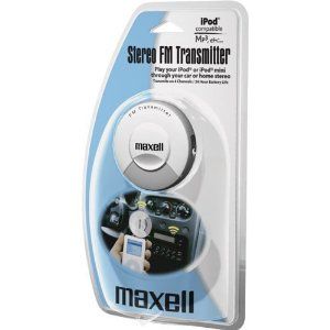 Maxell P13 (P-13) Stereo FM Transmitter Image 1