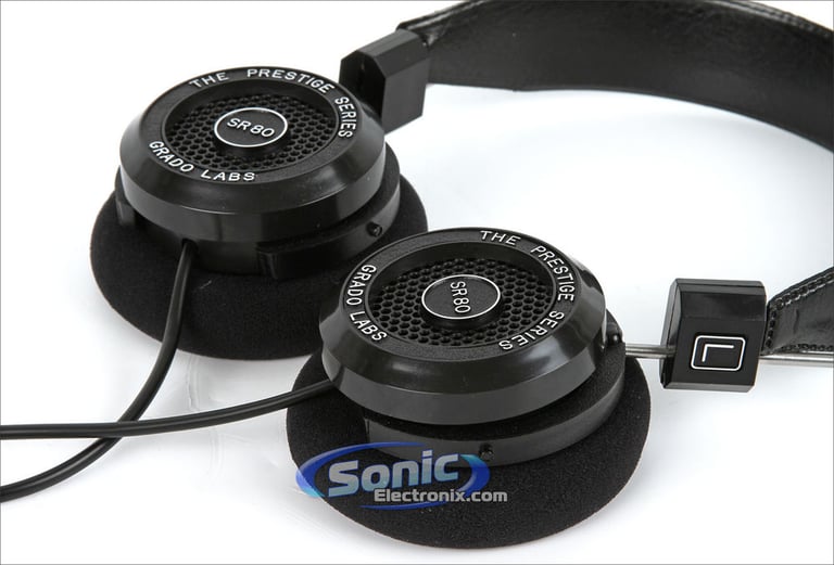 Grado SR80I Prestige Series Headphones and Portable Carrying Case Image 4