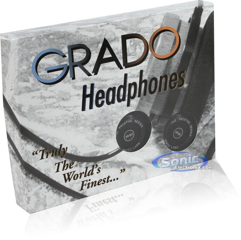 Grado SR80I Prestige Series Headphones and Portable Carrying Case Image 5