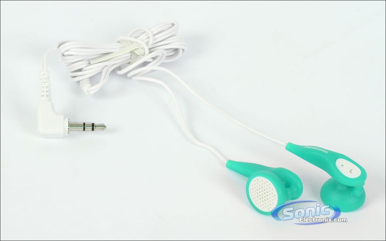 Panasonic RPHV21GA Ear Drops Earbuds In-Ear Headphones (Green) Image 4