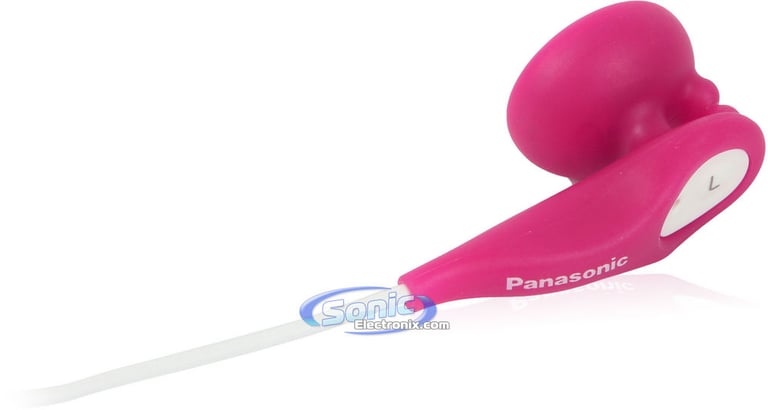Panasonic RPHV21P Ear Drops Earbuds In-Ear Headphones (Pink) Image 3