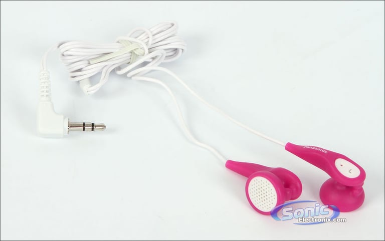 Panasonic RPHV21P Ear Drops Earbuds In-Ear Headphones (Pink) Image 4