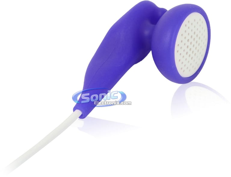 Panasonic RPHV21V Ear Drops Earbuds In-Ear Headphones (Violet Purple) Image 2