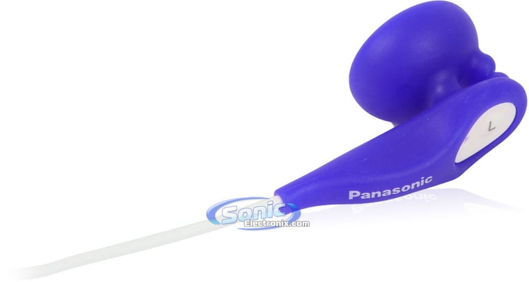 Panasonic RPHV21V Ear Drops Earbuds In-Ear Headphones (Violet Purple) Image 3