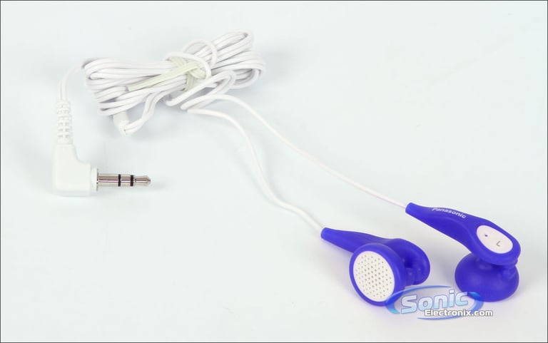 Panasonic RPHV21V Ear Drops Earbuds In-Ear Headphones (Violet Purple) Image 4