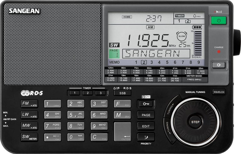 Sangean ATS-909X (Black) Image 2
