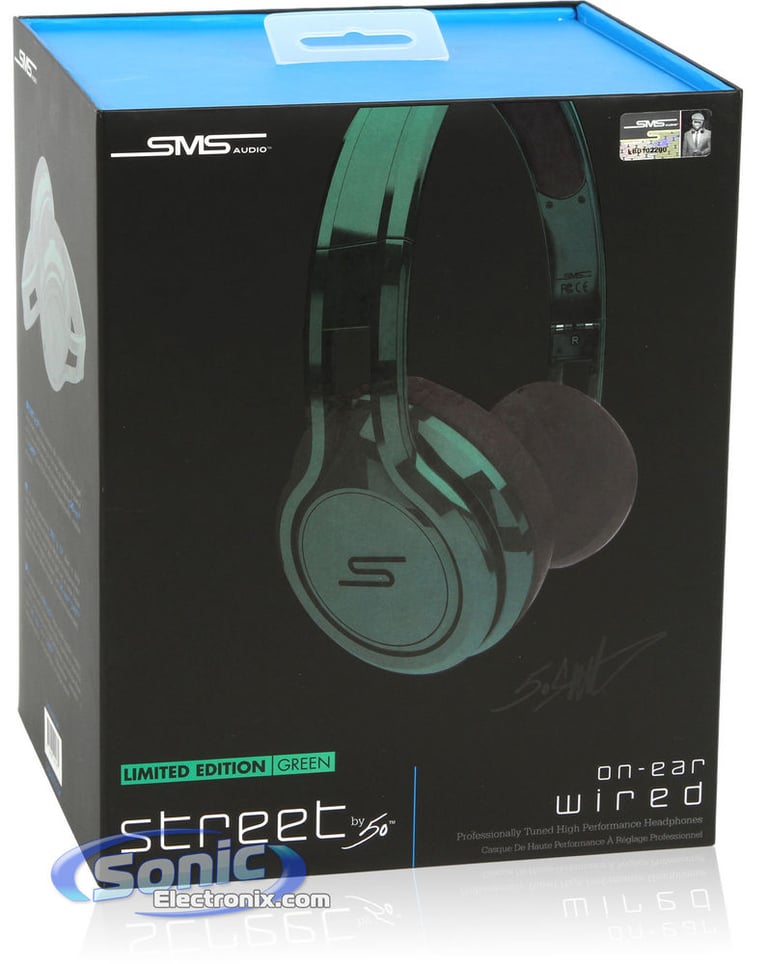 SMS Audio STREET by 50 Cent SMS-ONWD-SLV - Green Image 11